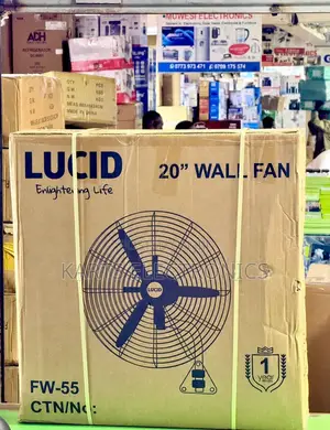 Lucid Industrial Wall Fan