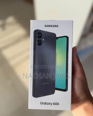 New Samsung Galaxy A06 128 GB Black