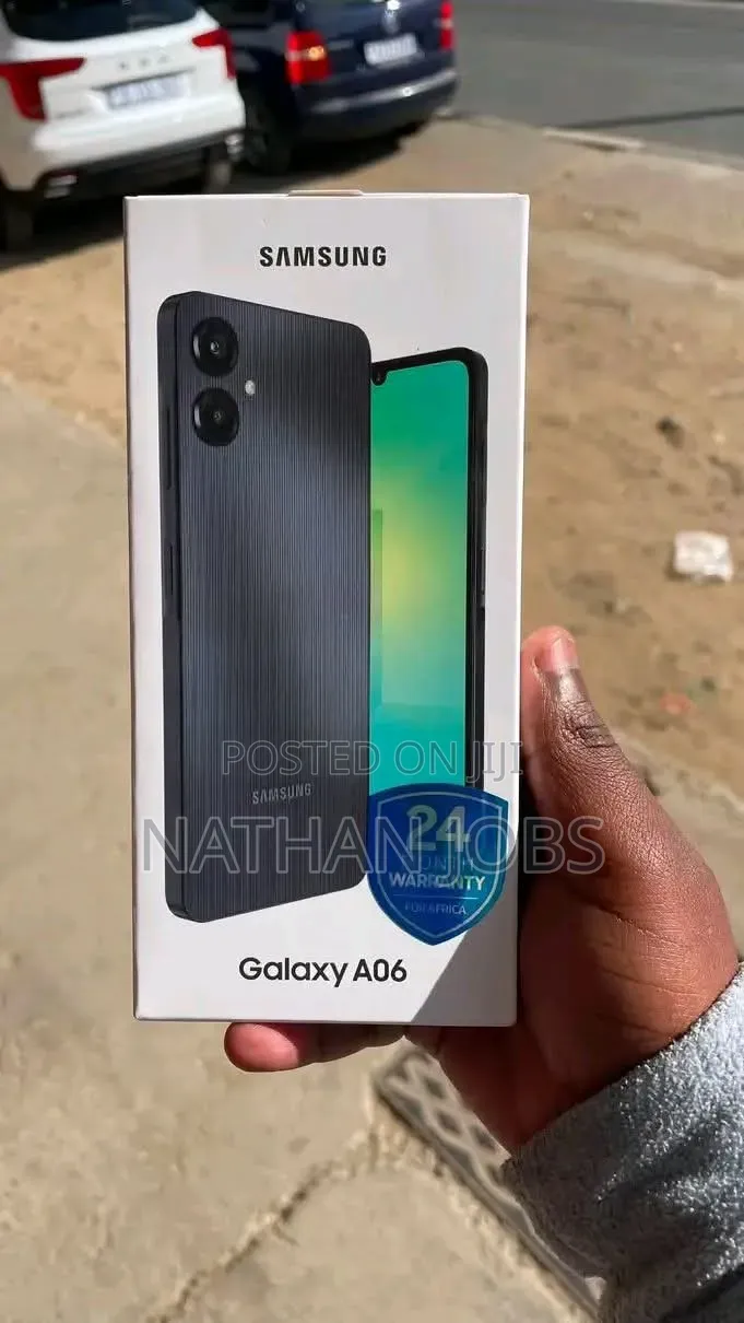 New Samsung Galaxy A06 128 GB Black