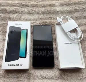 New Samsung Galaxy A06 128 GB Black