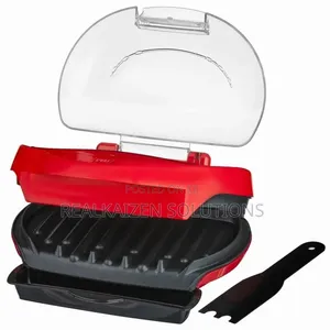 UK HEAT & EAT Automatic Temperature Non-Stick Griddle  2 Burger Maker