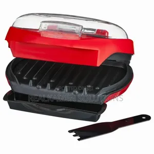 UK HEAT & EAT Automatic Temperature Non-Stick Griddle  2 Burger Maker