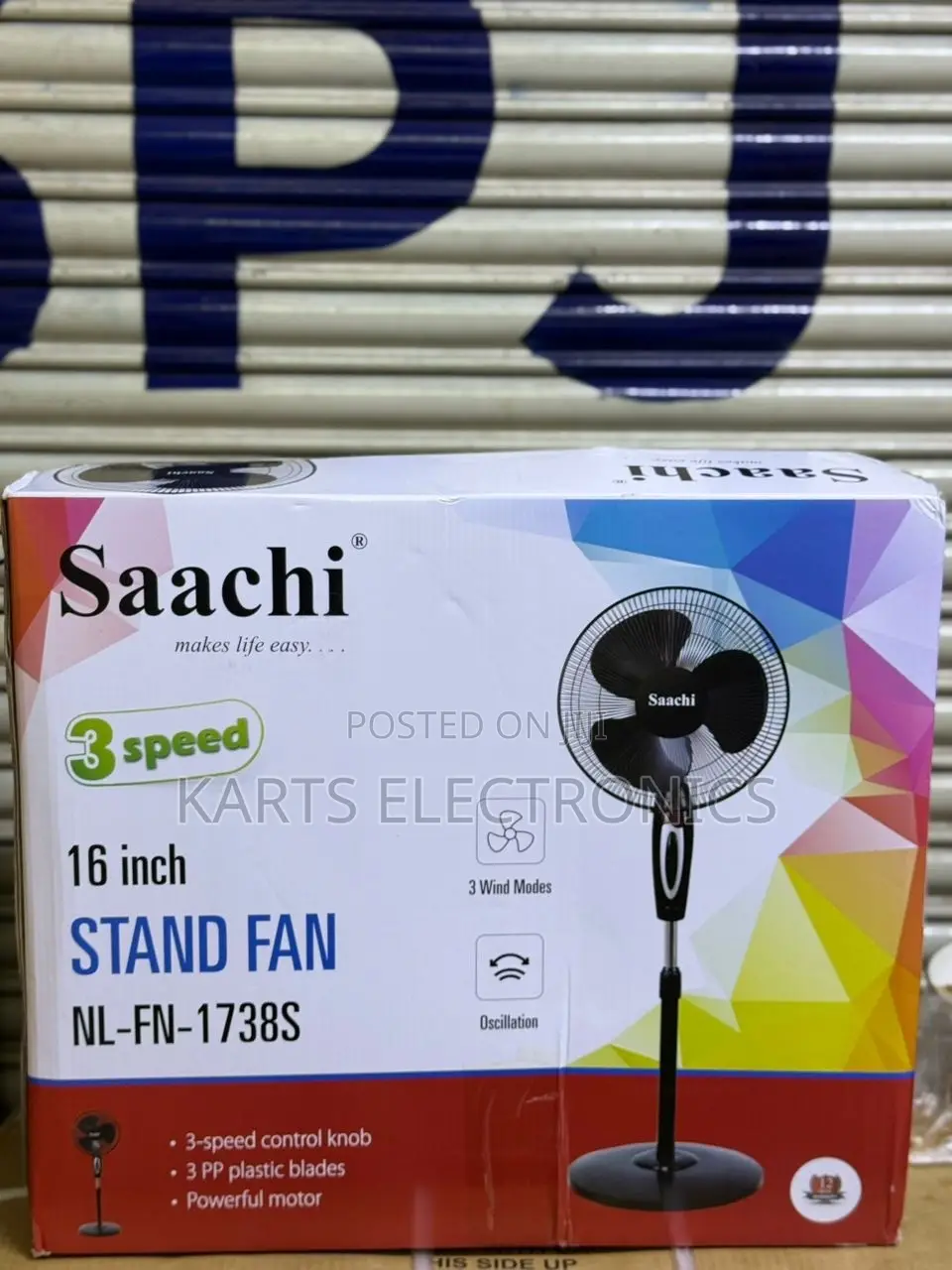 Saachi Stand Fan