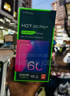 New Infinix Hot 60 Pro+ 256 GB Rose Gold