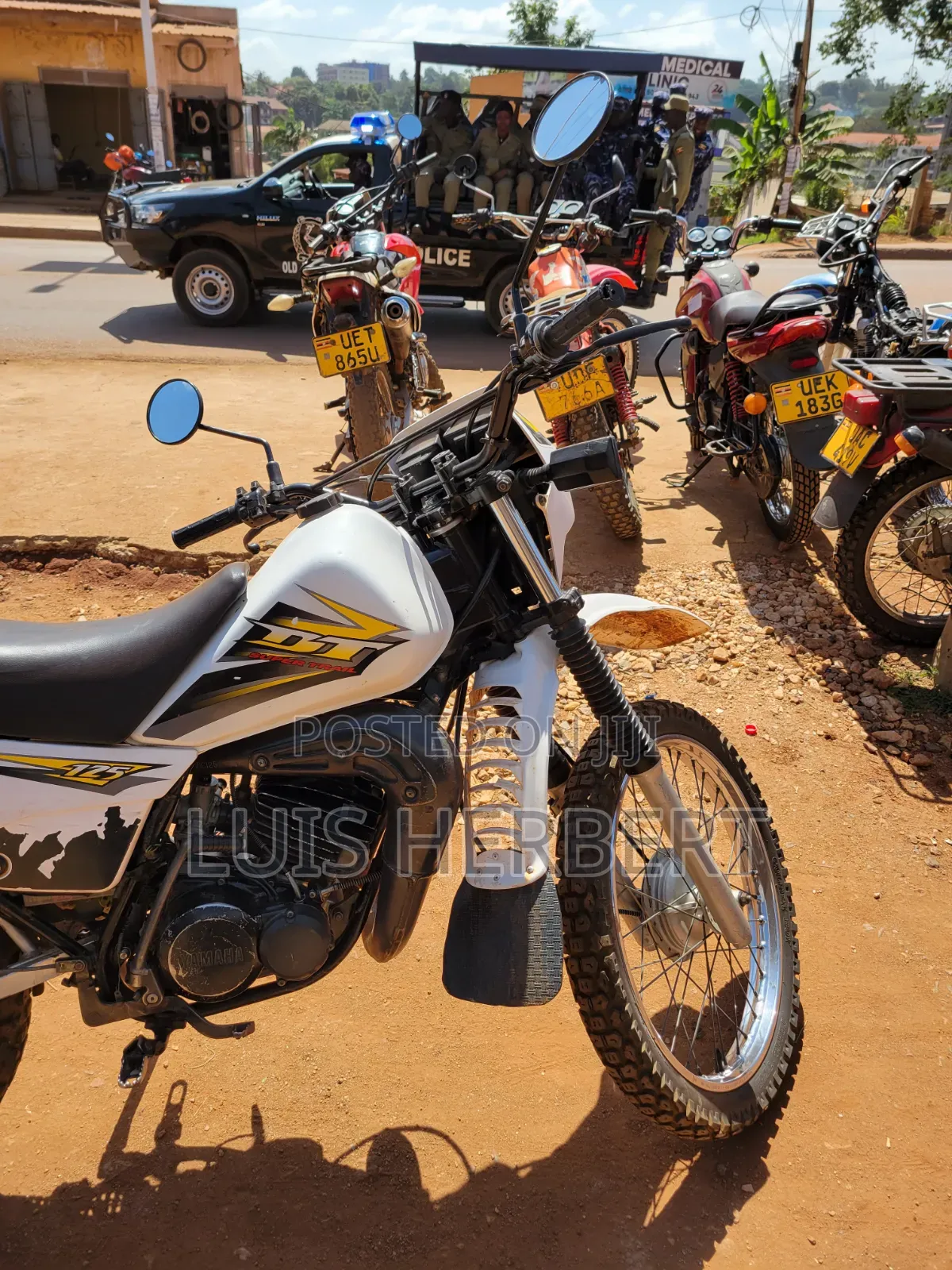 Yamaha DT125 2018 White