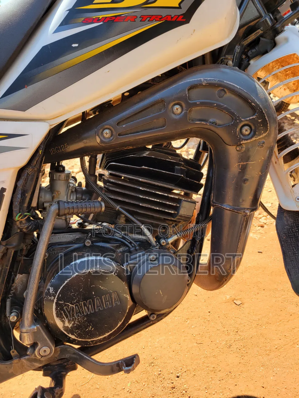 Yamaha DT125 2018 White