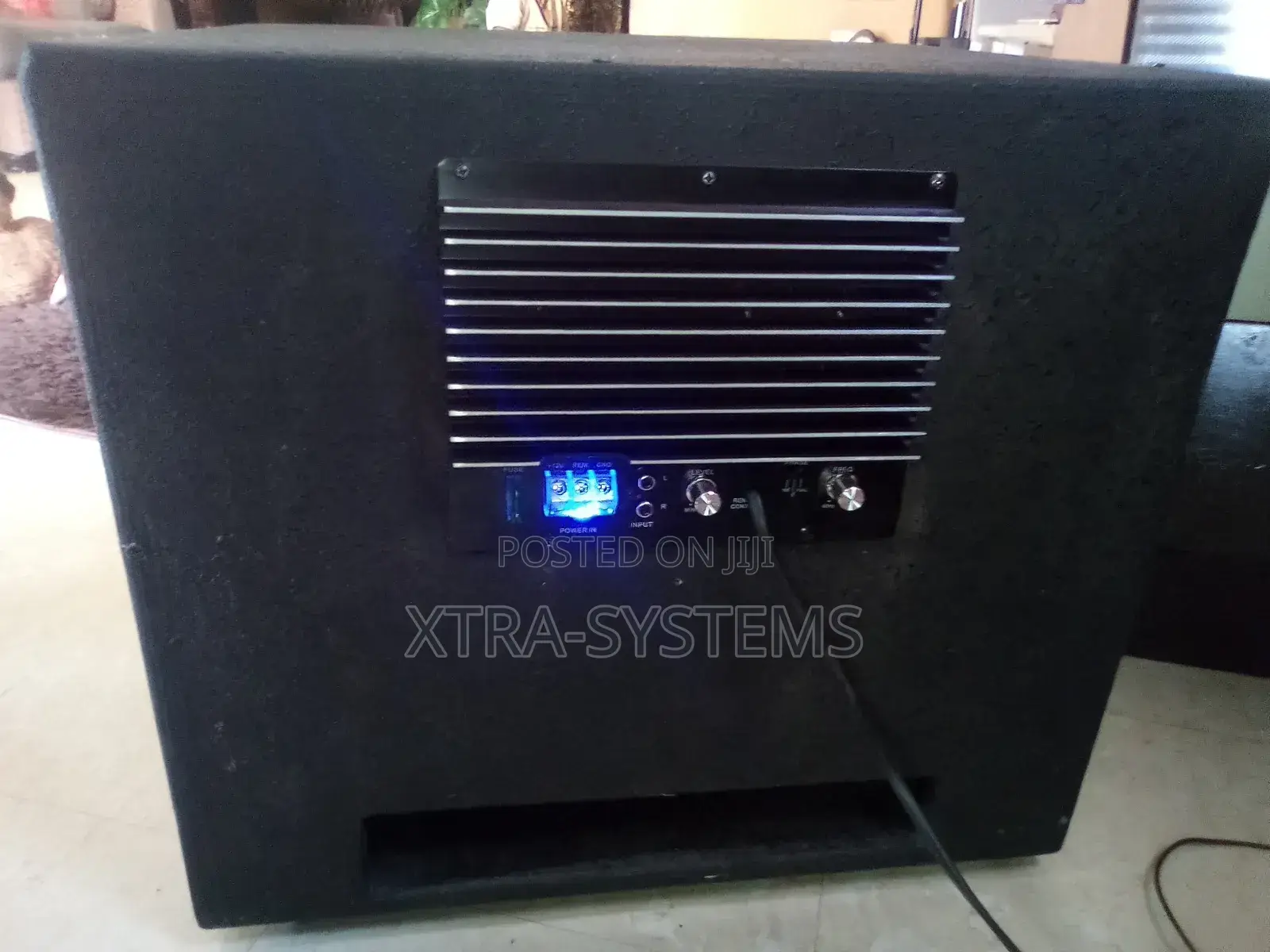 Heavy-Duty 12-Inch Active Powered Subwoofer.