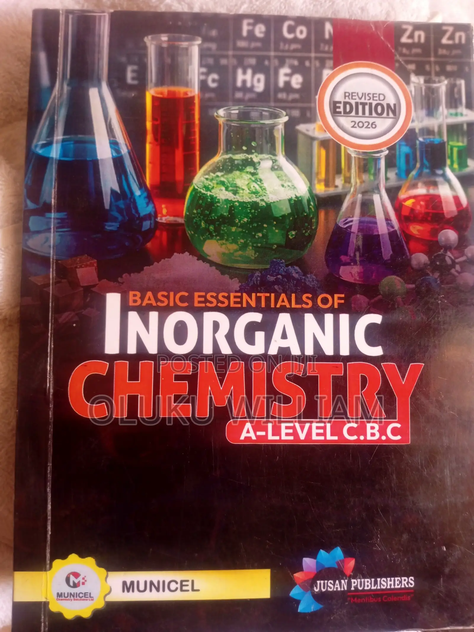Chemistry a Level Books Competency Based Curriculum