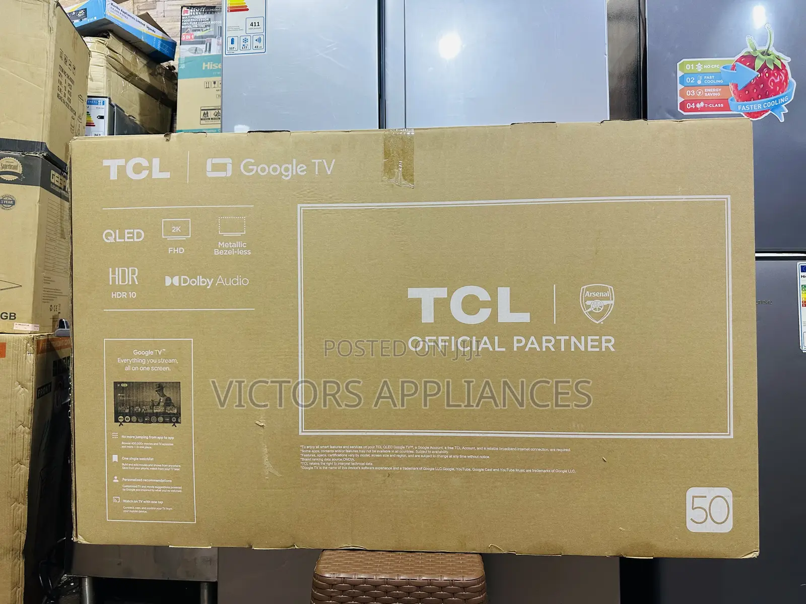 TCL 50inch QLED 2K Google TV