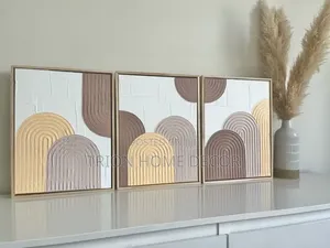 3 Piece Elegant Wall Art and Decorative Panels.