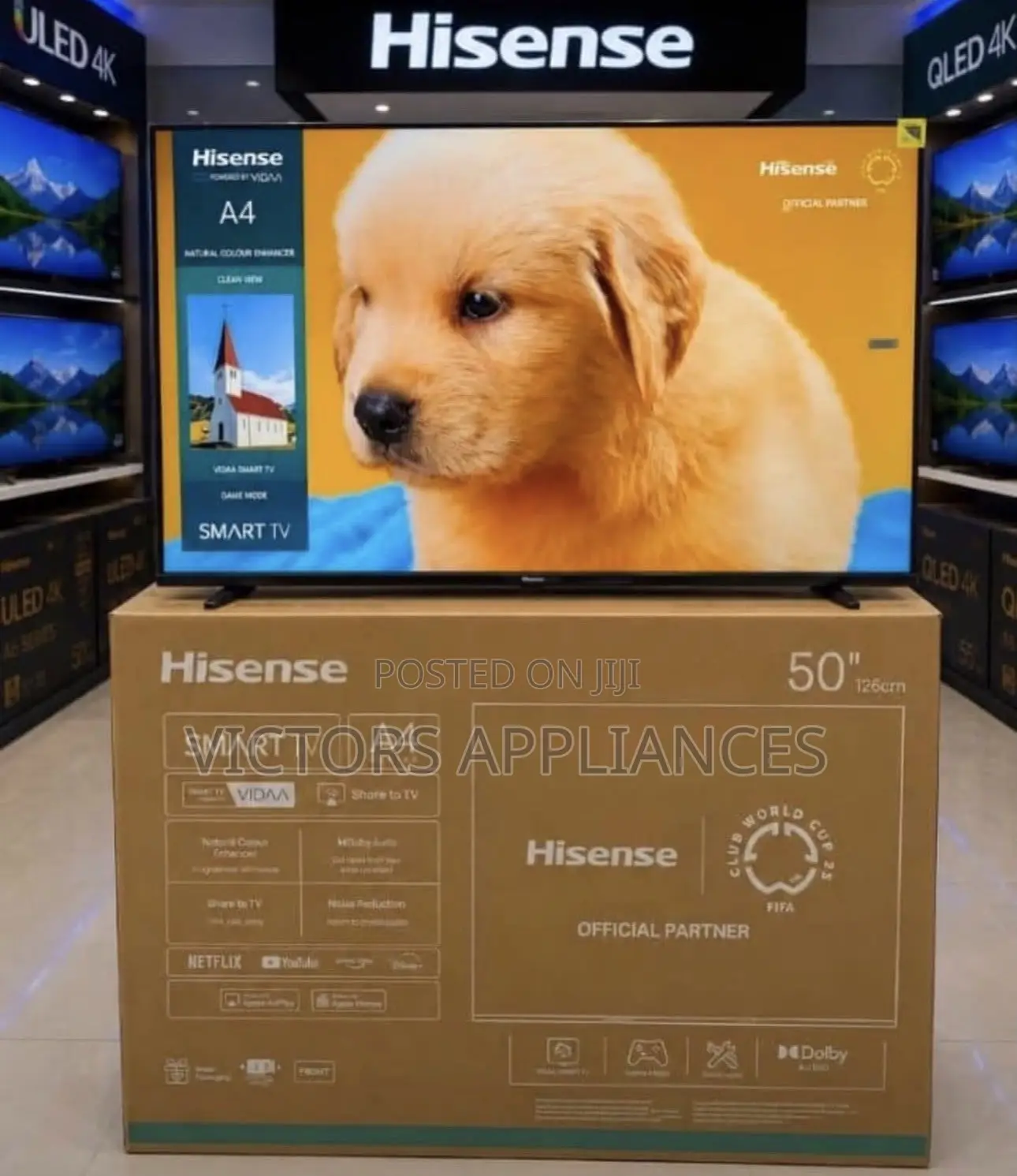 Hisense 50inches Smart TV