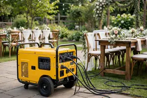 Silent Generators for Hire 5KVA to 100KVA - MG Events Kampala
