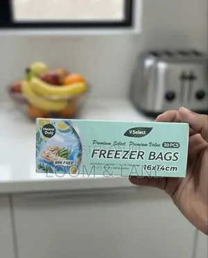 30 PCS v Select Premium Freezer Zipper Bags