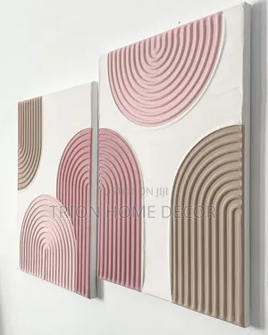 2 Piece Elegant Wall Art and Decorative Panels.