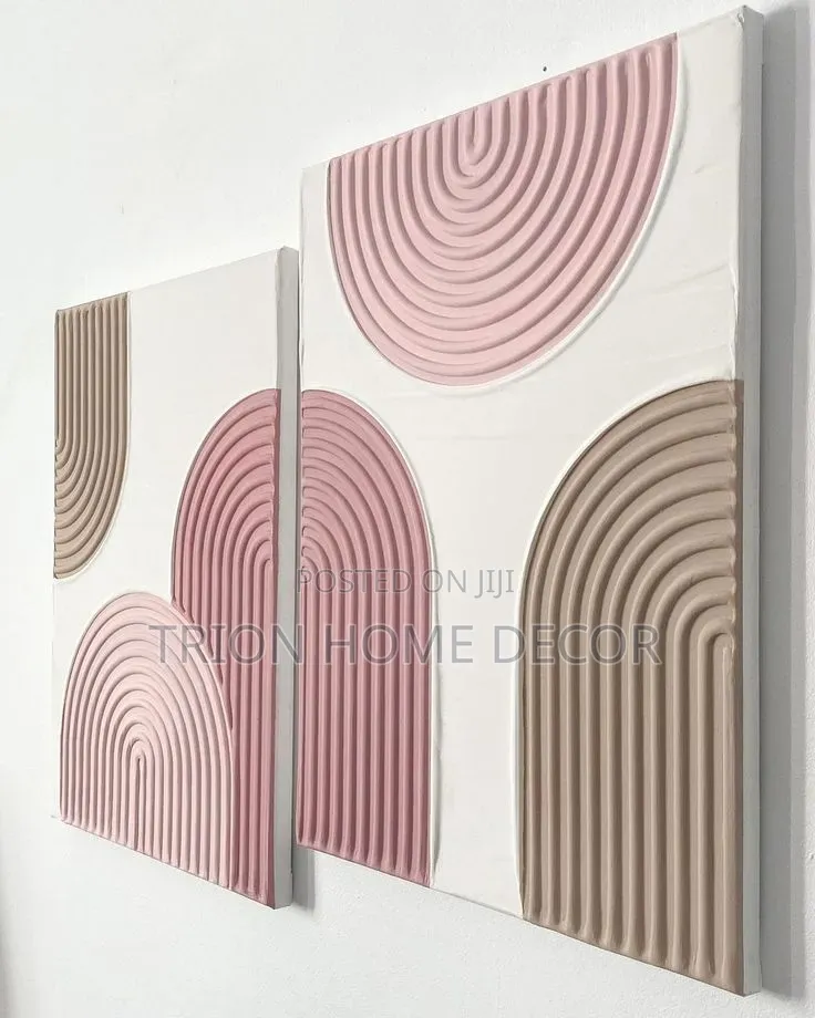 2 Piece Elegant Wall Art and Decorative Panels.