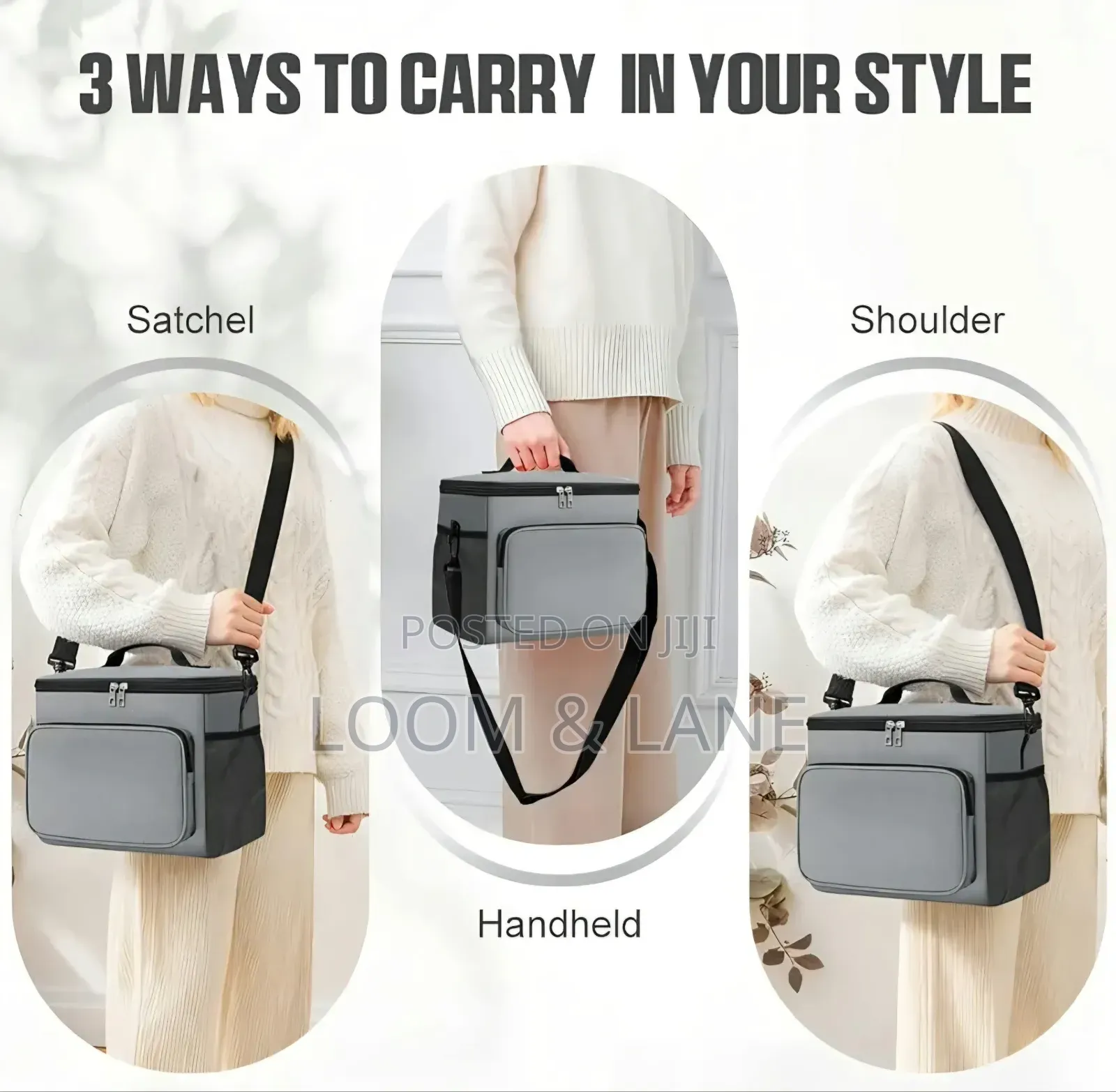 10L Insulated Lunch Bag for Men Women