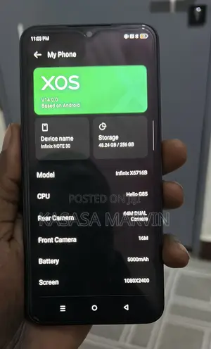 New Infinix Note 30 256 GB Black