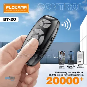 Plokama BT-20 Bluetooth Remote Controls, Which Are Wireless 10-Meter R