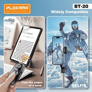 Plokama BT-20 Bluetooth Remote Controls, Which Are Wireless 10-Meter R