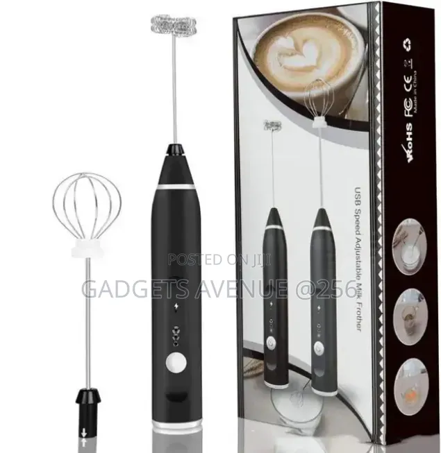 Handheld Electric Milk Frother and Whisk