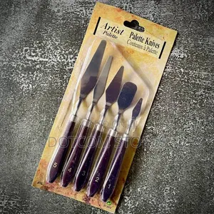 5-Piece Stainless Steel Palette Knife Set