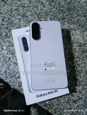 New Samsung Galaxy A56 256 GB Rose Gold