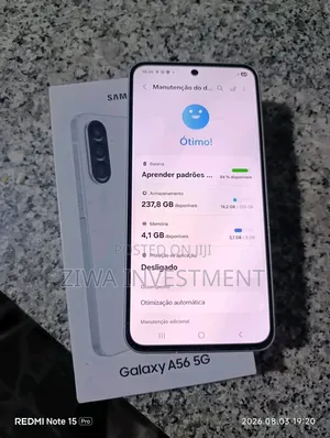 New Samsung Galaxy A56 256 GB Rose Gold