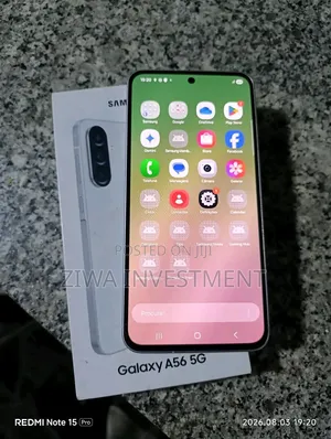 New Samsung Galaxy A56 256 GB Rose Gold