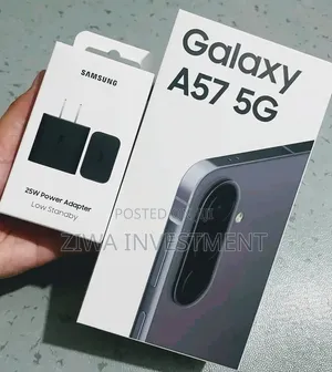 New Samsung Galaxy A57 256 GB Black