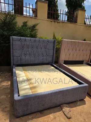 Bed 5x6  Morden Velvet Bed