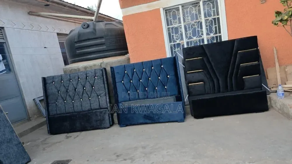 Bed 5x6  Morden Velvet Bed