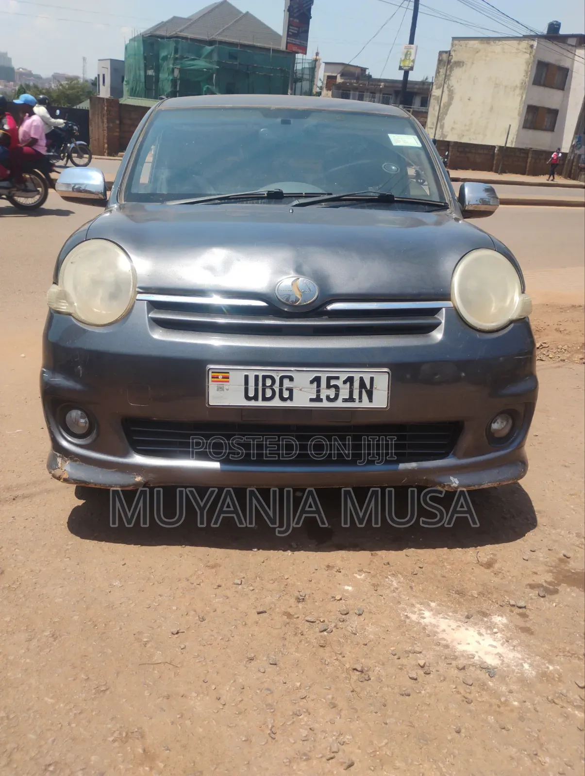 Toyota Sienta 2008 Gray