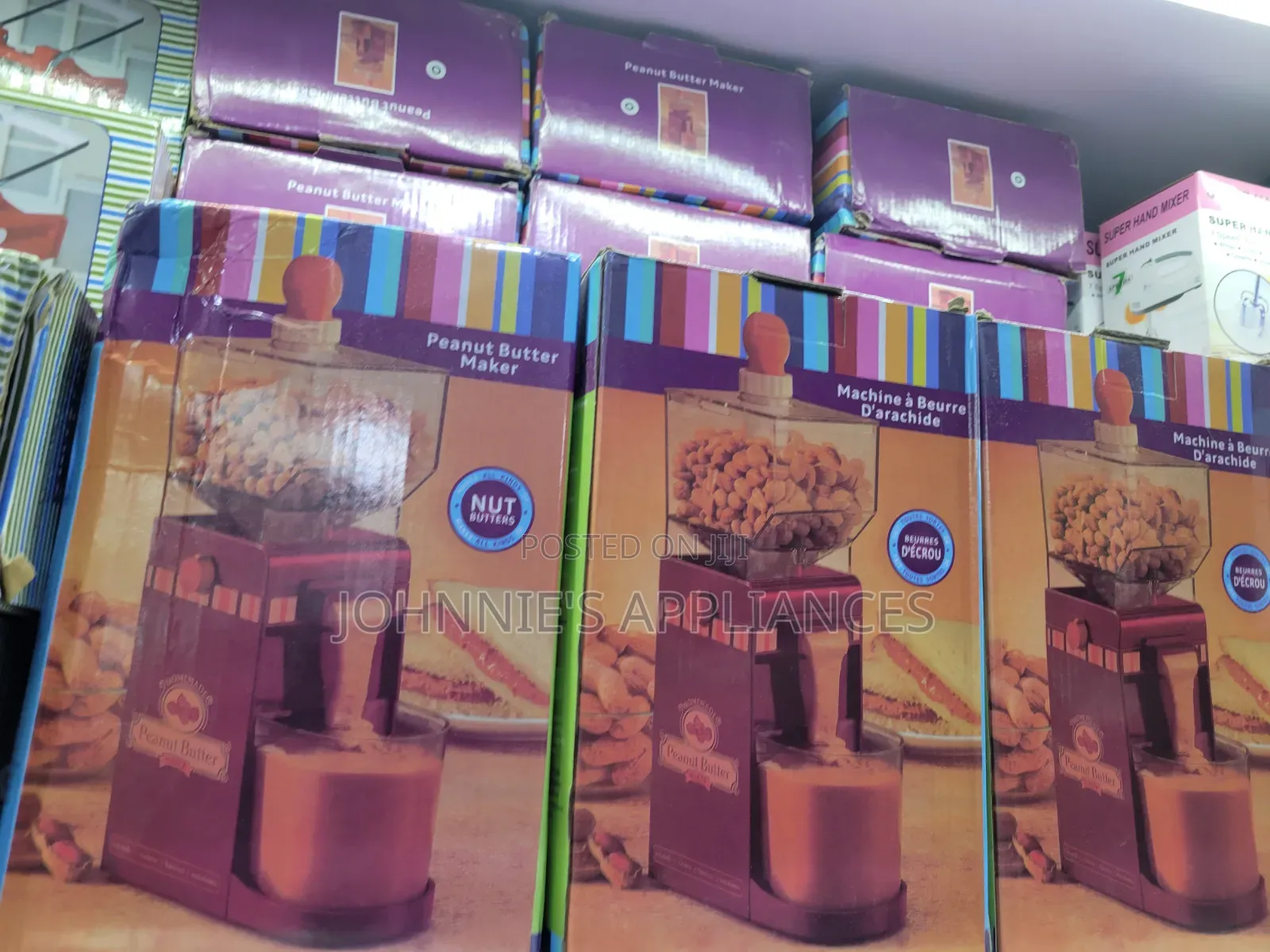 Electric Peanut Butter Maker – Automatic Nut Butter Grinding Machine