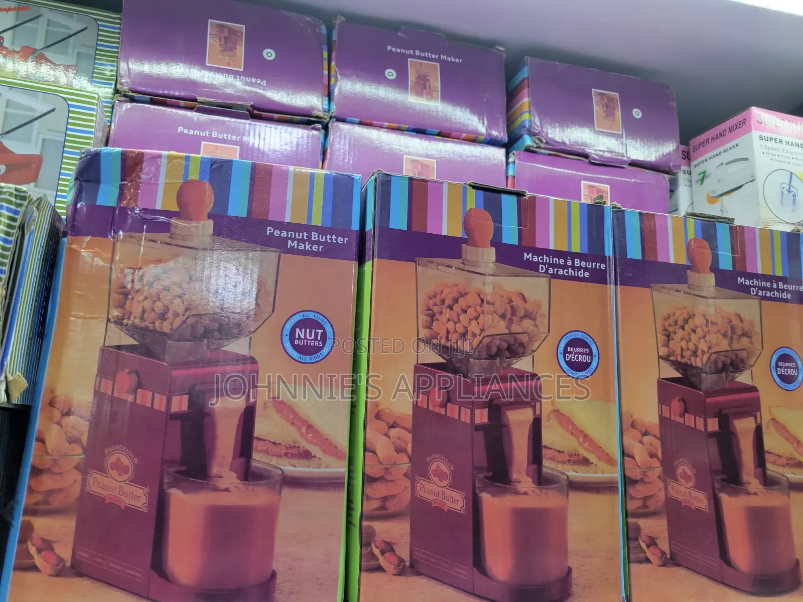 Electric Peanut Butter Maker – Automatic Nut Butter Grinding Machine