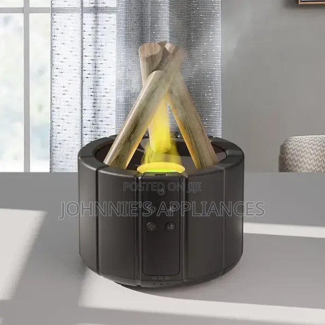 Electric Flame Effect Aromatherapy Diffuser With Remote Control