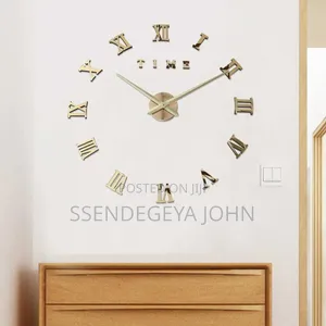Modern DIY Frameless 3D Acrylic Wall Clock
