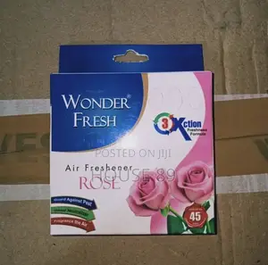 Wonder Fresh Rose Air Freshener