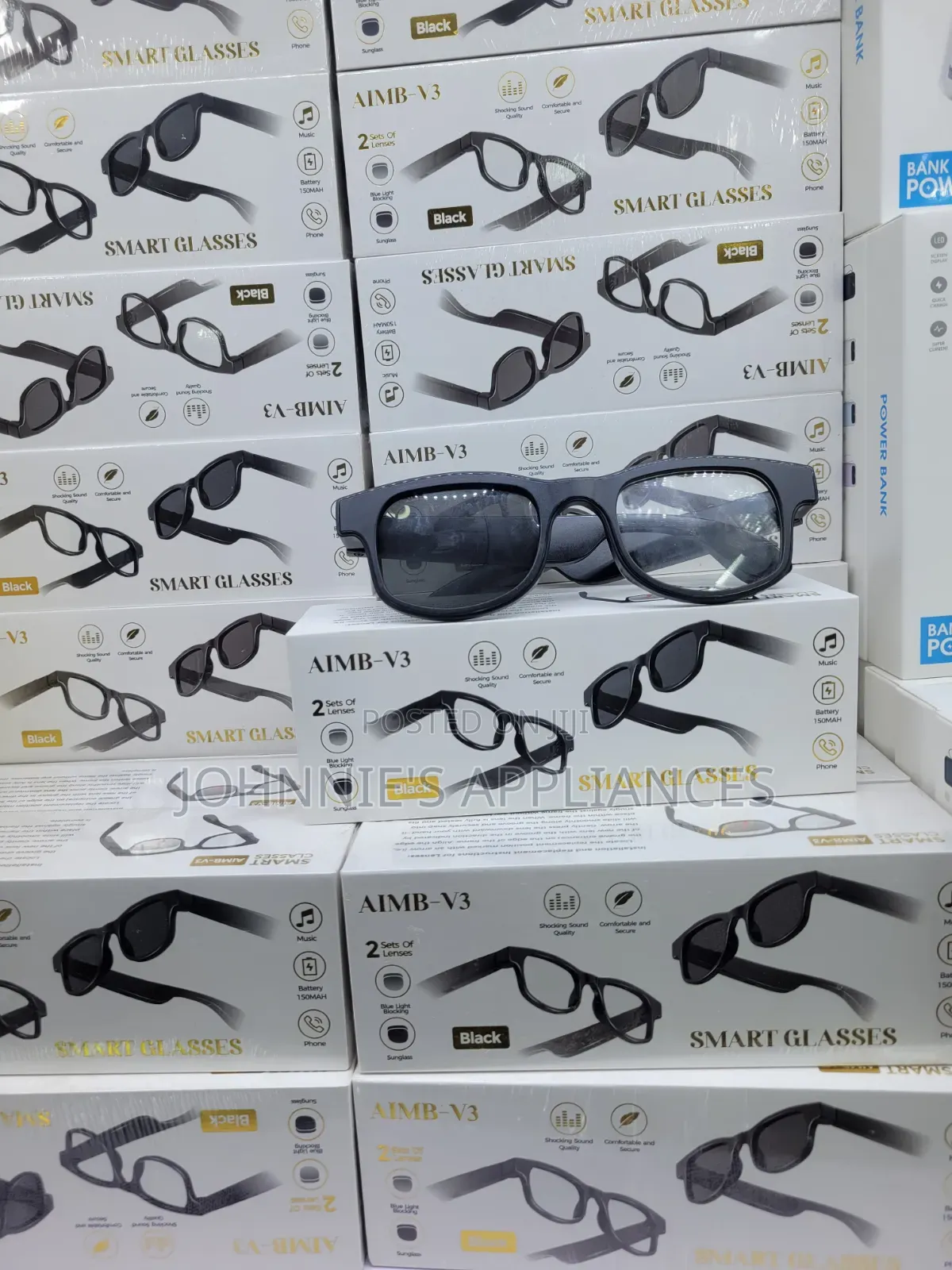 AIMB-V3 Smart Bluetooth Glasses – Wireless Audio Sunglasses Connection