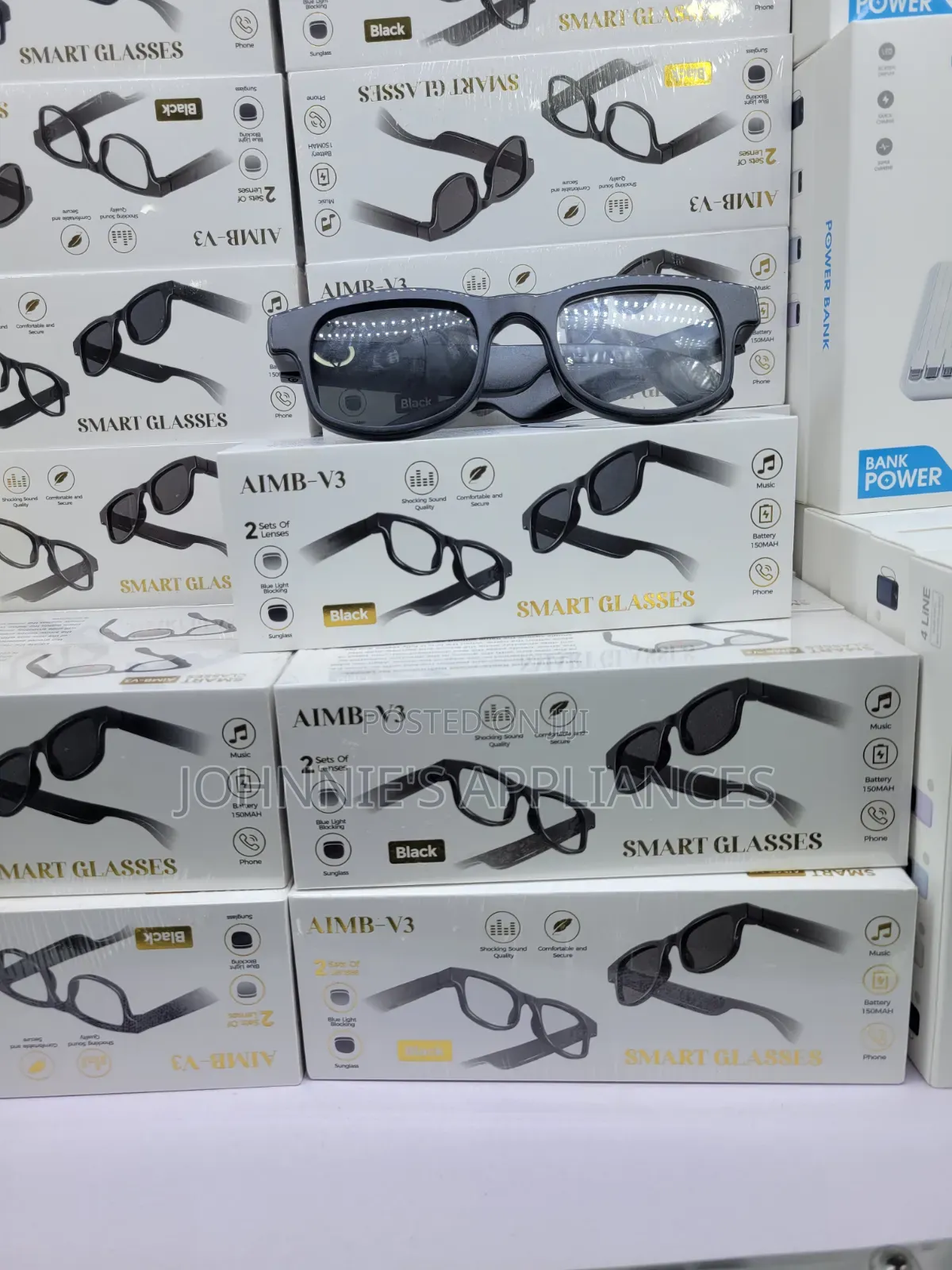 AIMB-V3 Smart Bluetooth Glasses – Wireless Audio Sunglasses Connection