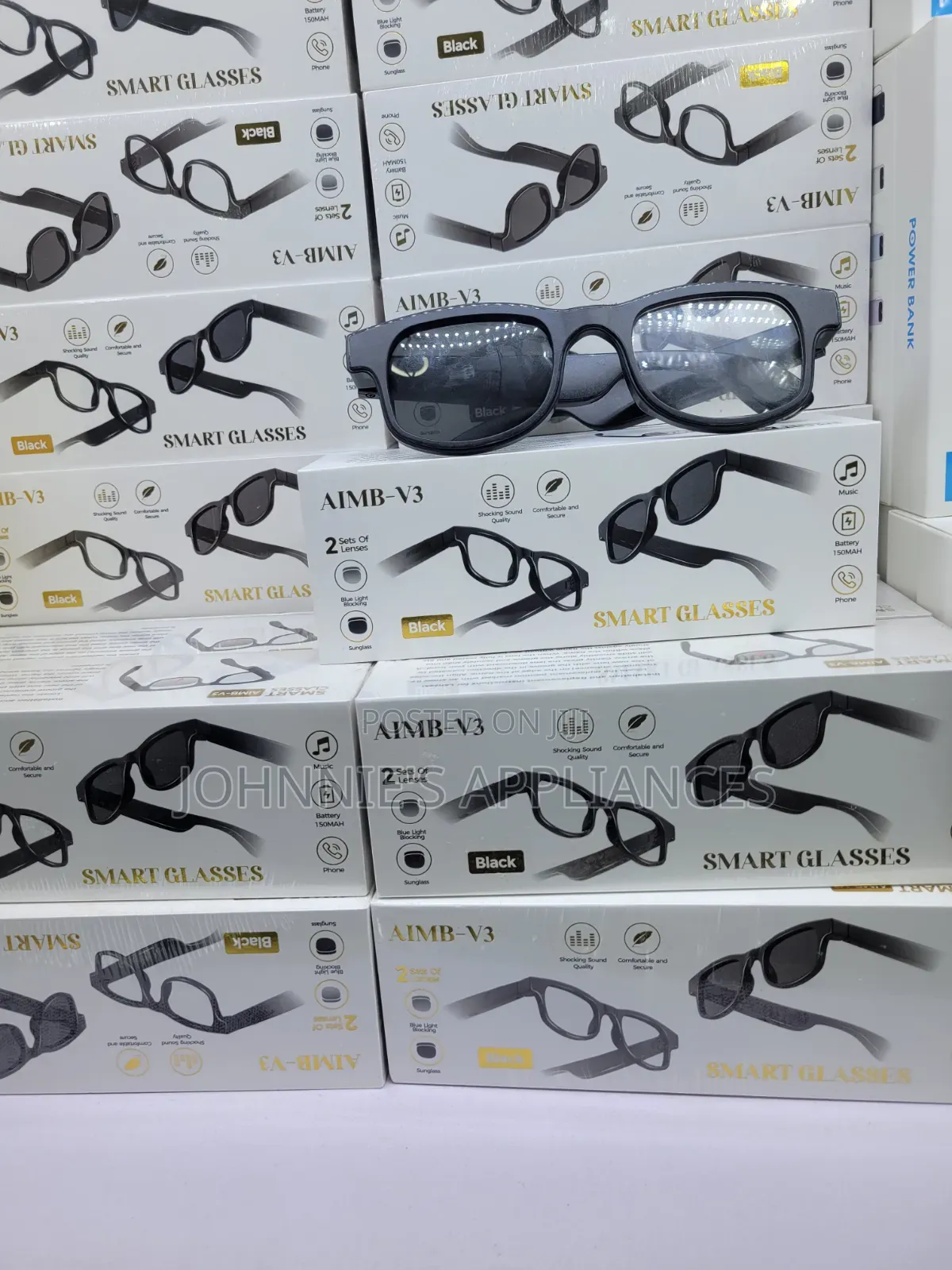 AIMB-V3 Smart Bluetooth Glasses – Wireless Audio Sunglasses Connection