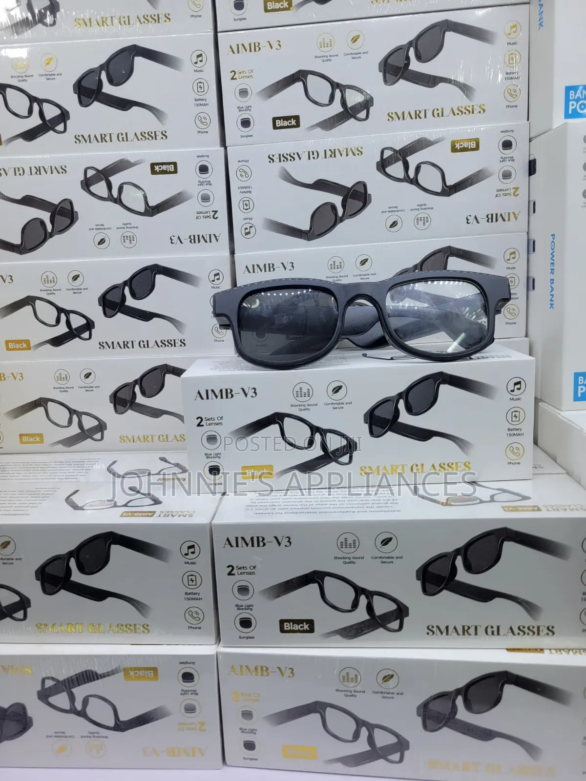 AIMB-V3 Smart Bluetooth Glasses – Wireless Audio Sunglasses Connection