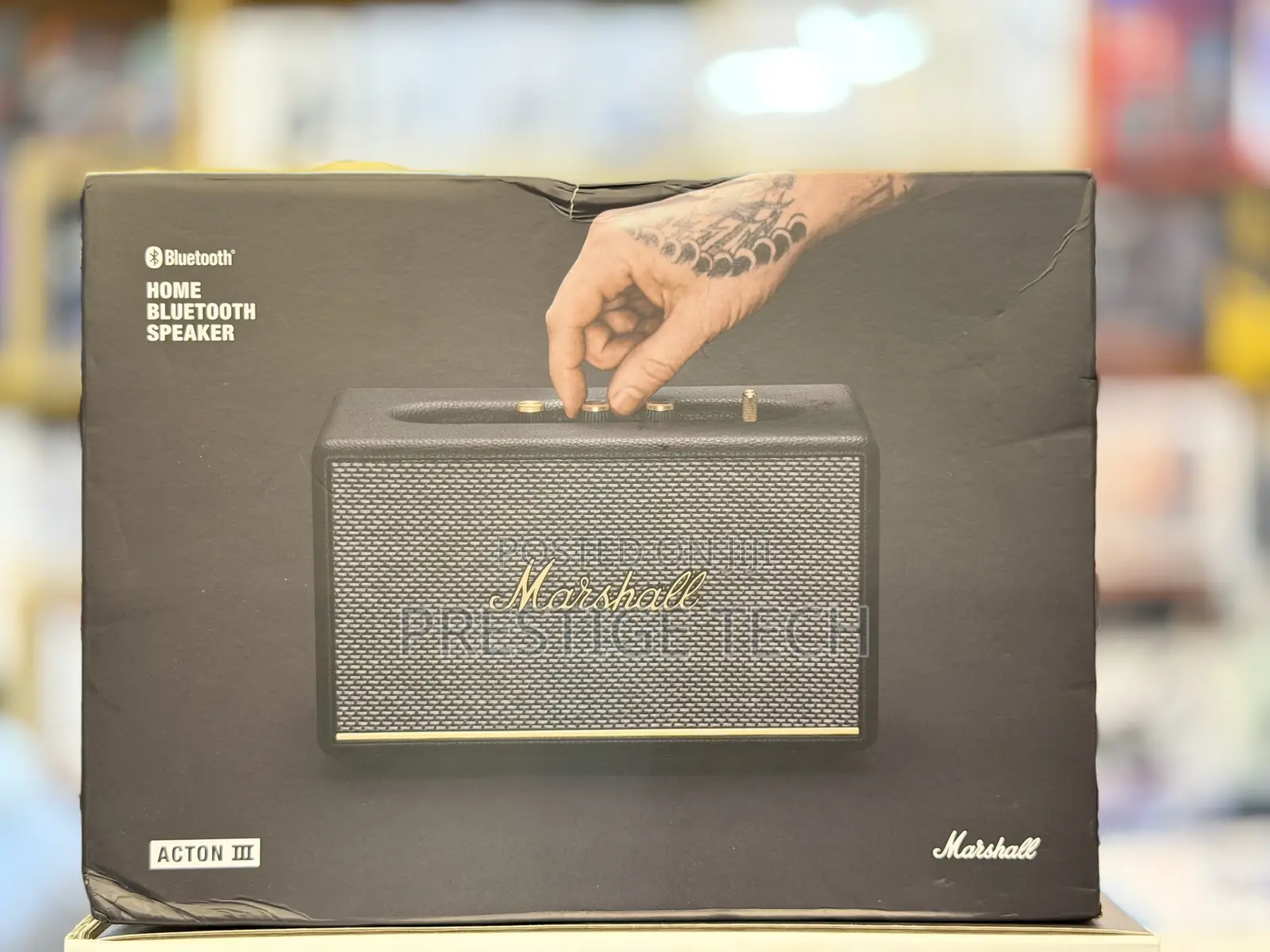 Marshall Acton III (3) Bluetooth Home Speaker With Controls