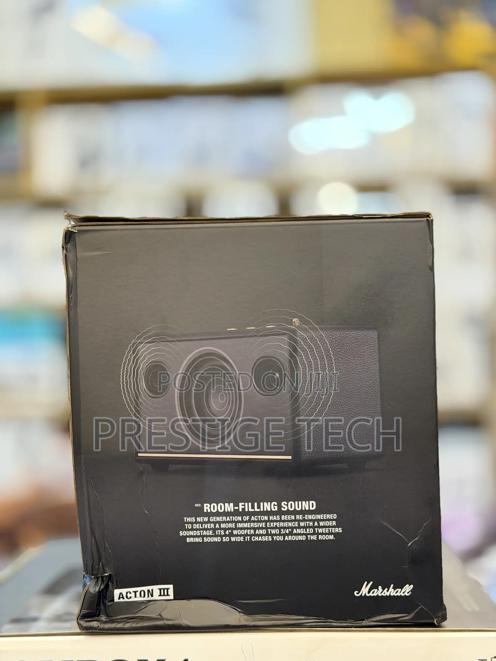 Marshall Acton III (3) Bluetooth Home Speaker With Controls