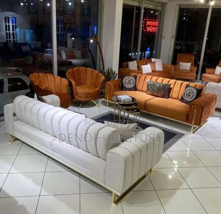 6 Seater Sofa Available in All Colors at Here Deno Furniture UG