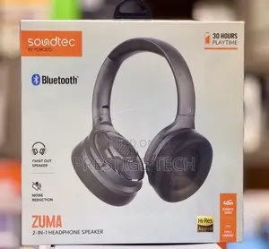 Porodo Soundtec Zuma 2in1 Headphones and Speaker, Built in Fm Radio
