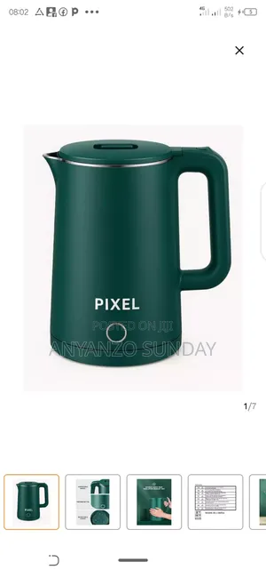 Brand New Electric Kettle 2L Fast Boil - Stainless Steel