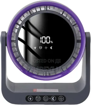 Air Circulator Fan, USB Digital Display Desk Fan With Remote Control