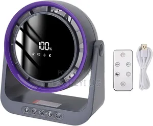 Air Circulator Fan, USB Digital Display Desk Fan With Remote Control