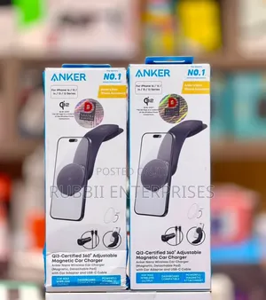 Anker Nano Wireless Car Charger (Magnetic, Detachable Pad)