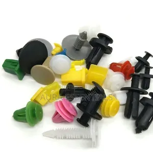 Random Mixed Universal Car Fender Plastic Clips